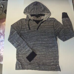 Banana Republic Size Medium Heathered Navy Hoodie